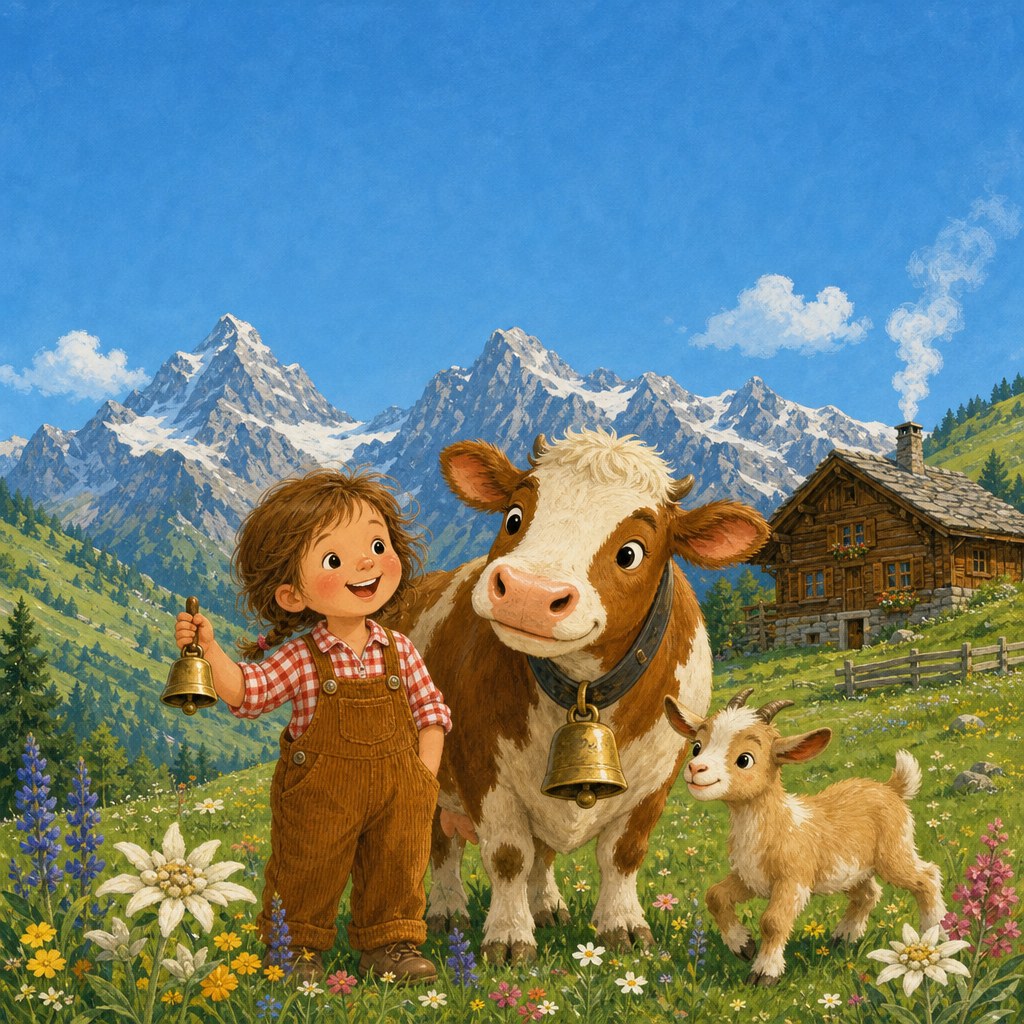 Buchcover: «Lina auf der Alp»